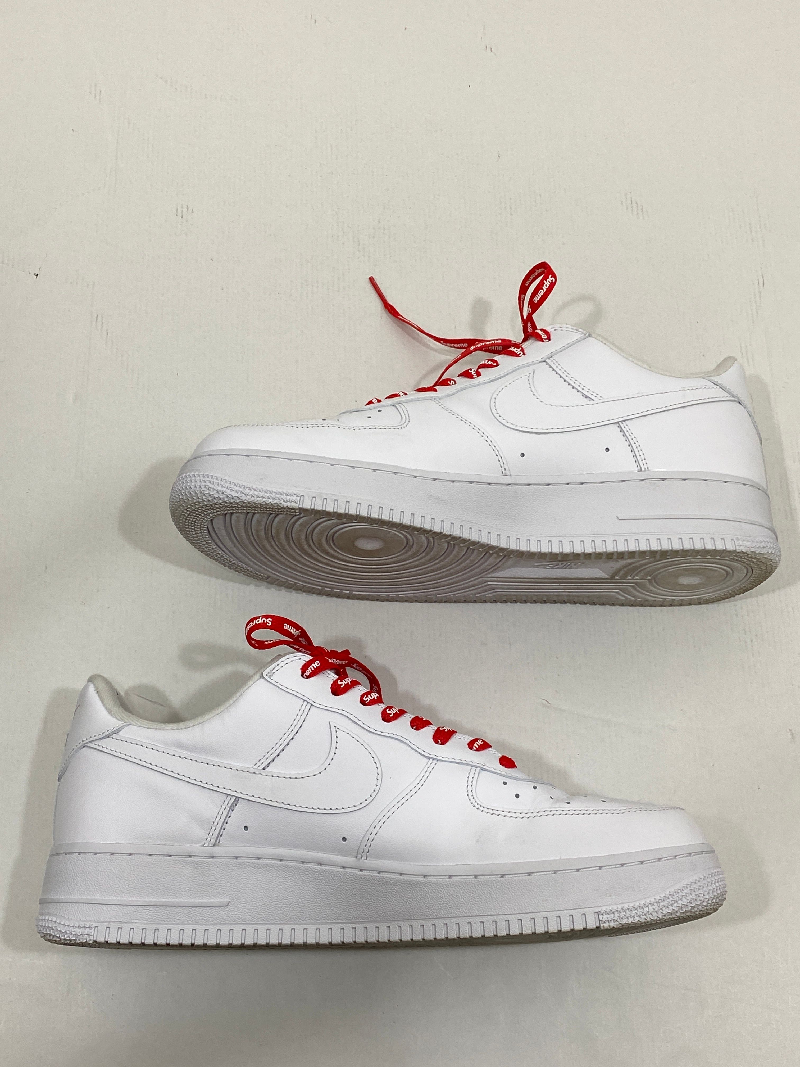Supreme × Nike Air Force 1 Low "White"