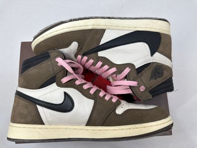 Travis Scott × Nike Air Jordan 1 Retro High OG TS SP "Sail/Dark Mocha"