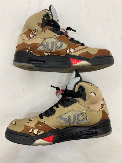 Supreme × Nike Air Jordan 5 Retro "Desert Camo"