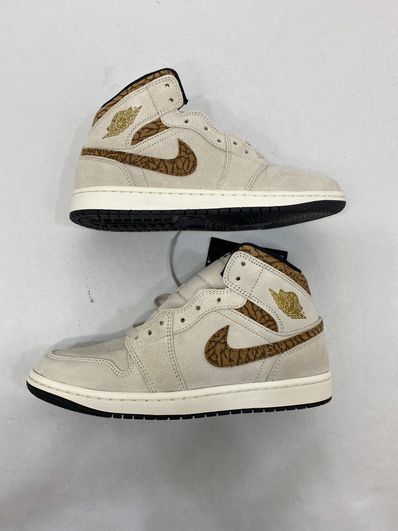 Nike Air Jordan 1 Mid SE "Brown Elephant/Safari"