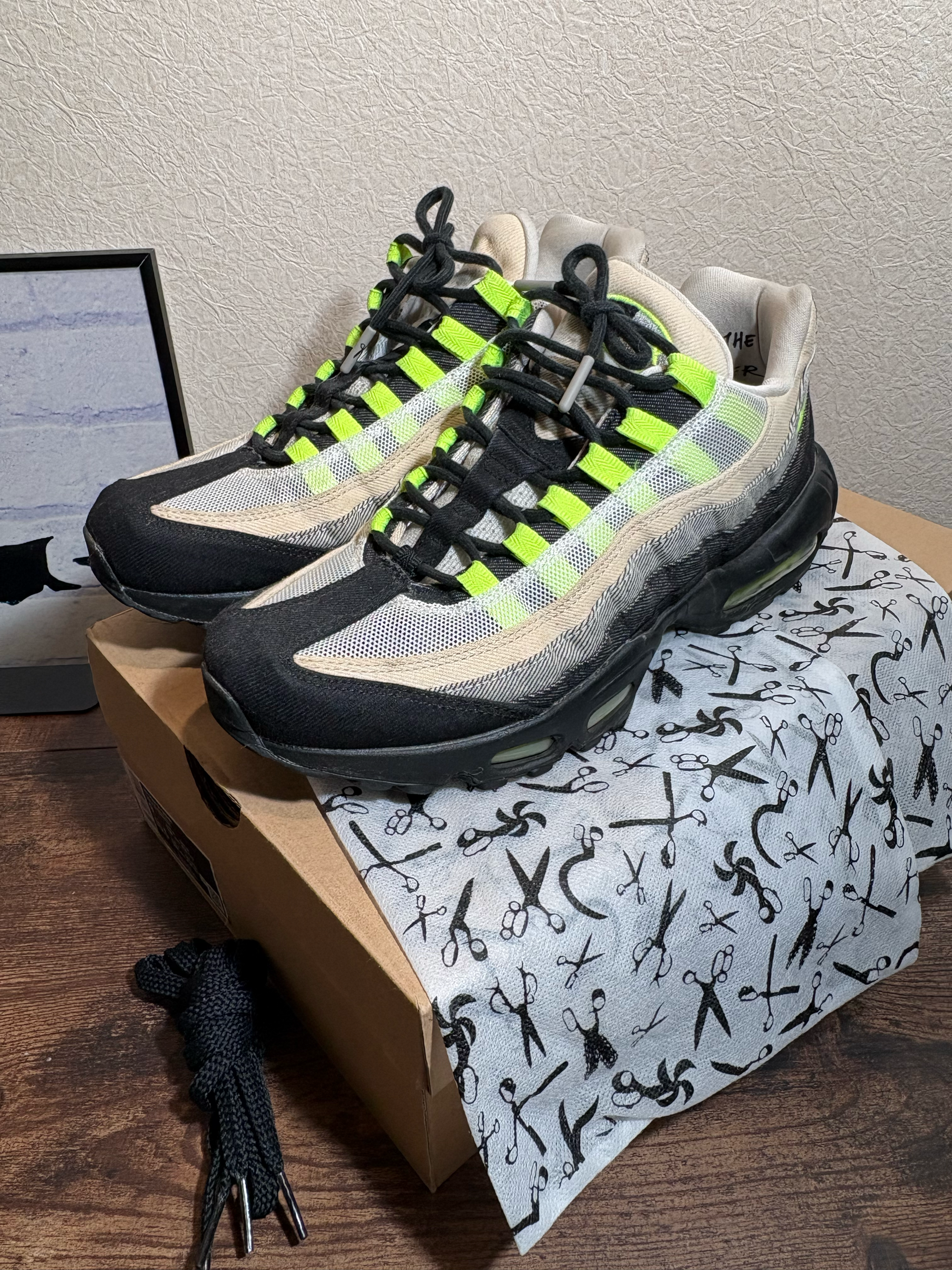 DENHAM × Nike Air Max 95 "Volt"