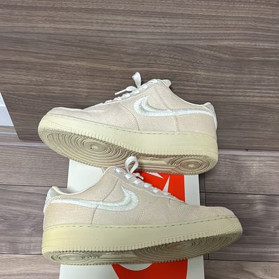 Stussy × Nike Air Force 1 Low "Fossil Stone"