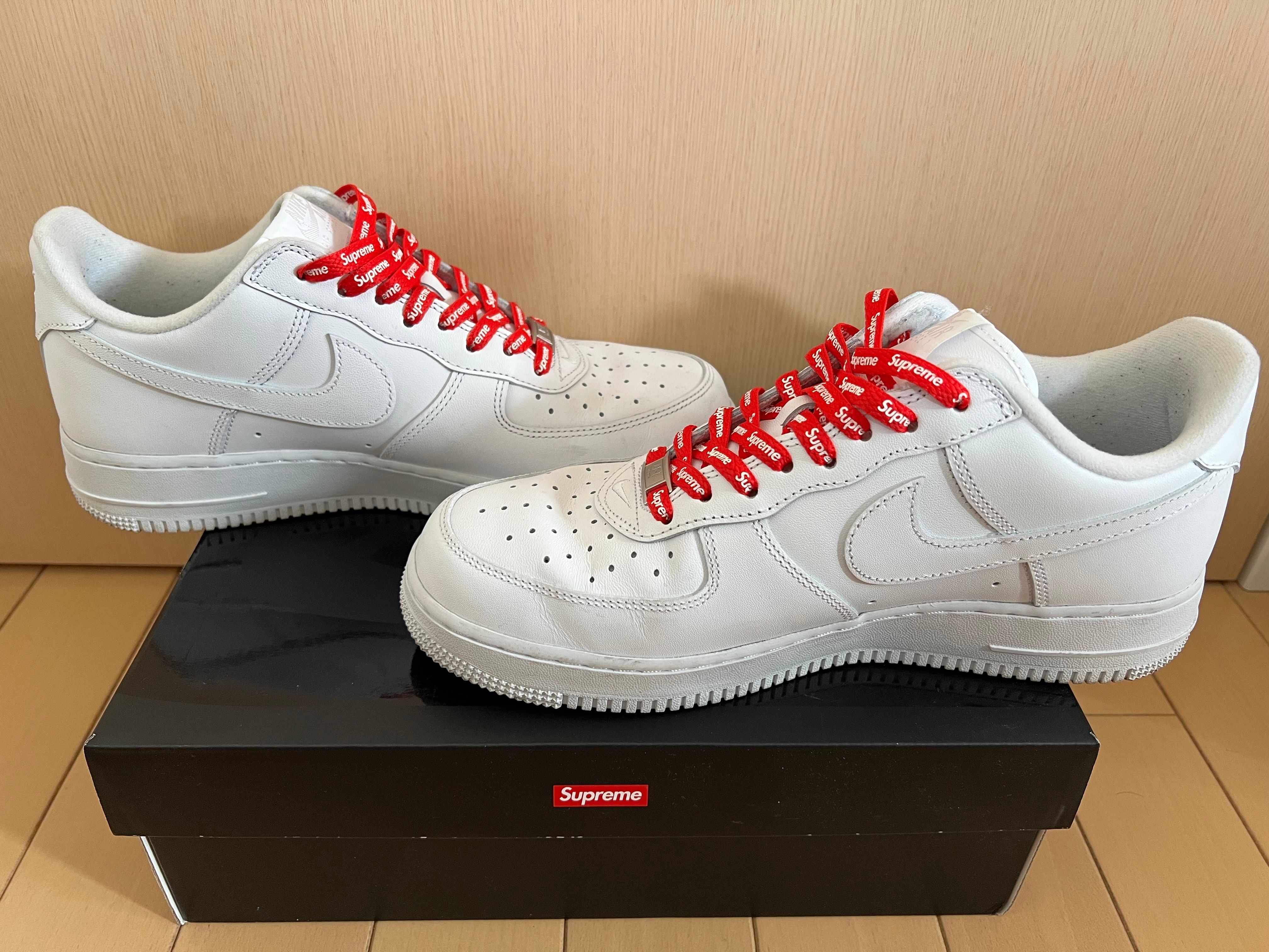 Supreme × Nike Air Force 1 Low "White"