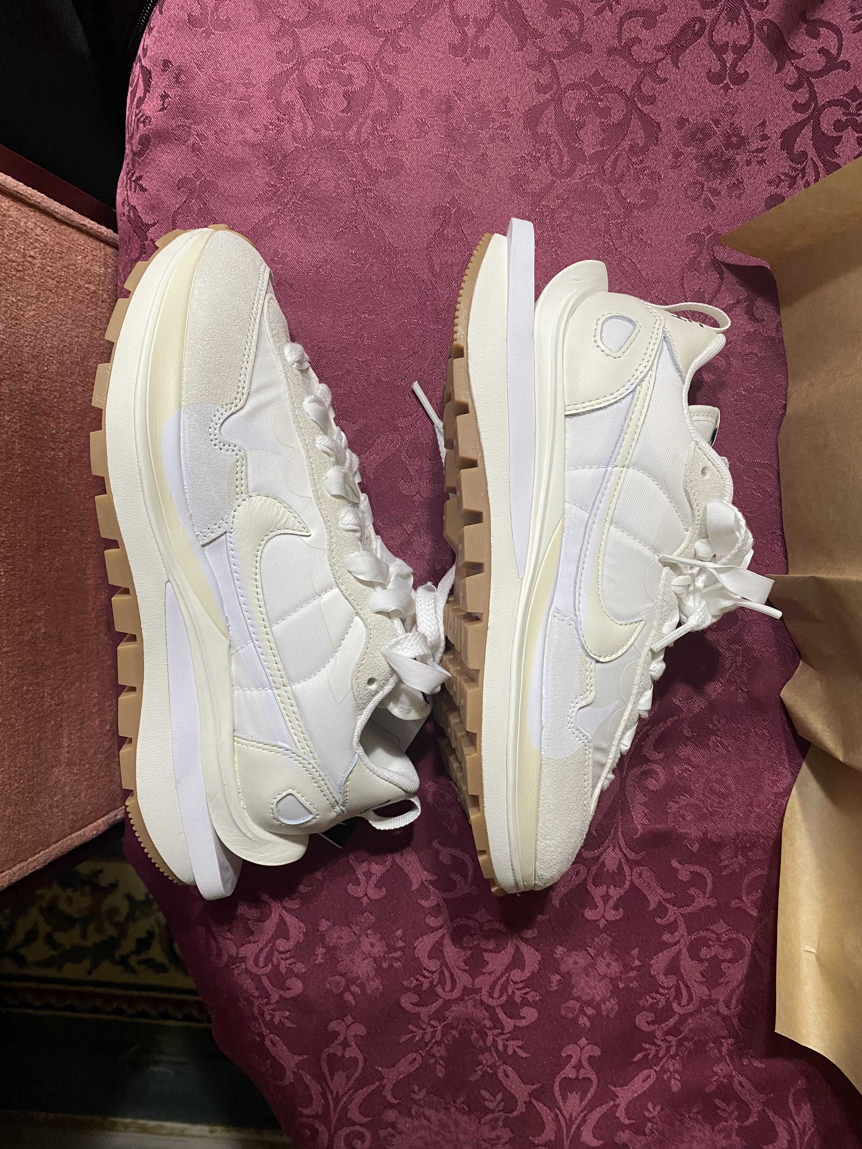 sacai × Nike Vapor Waffle "White Gum"