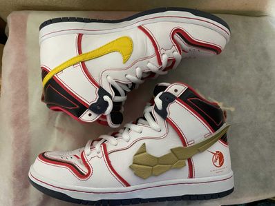 Gundam Unicorn × Nike SB Dunk High PRO QS "UNICORN"
