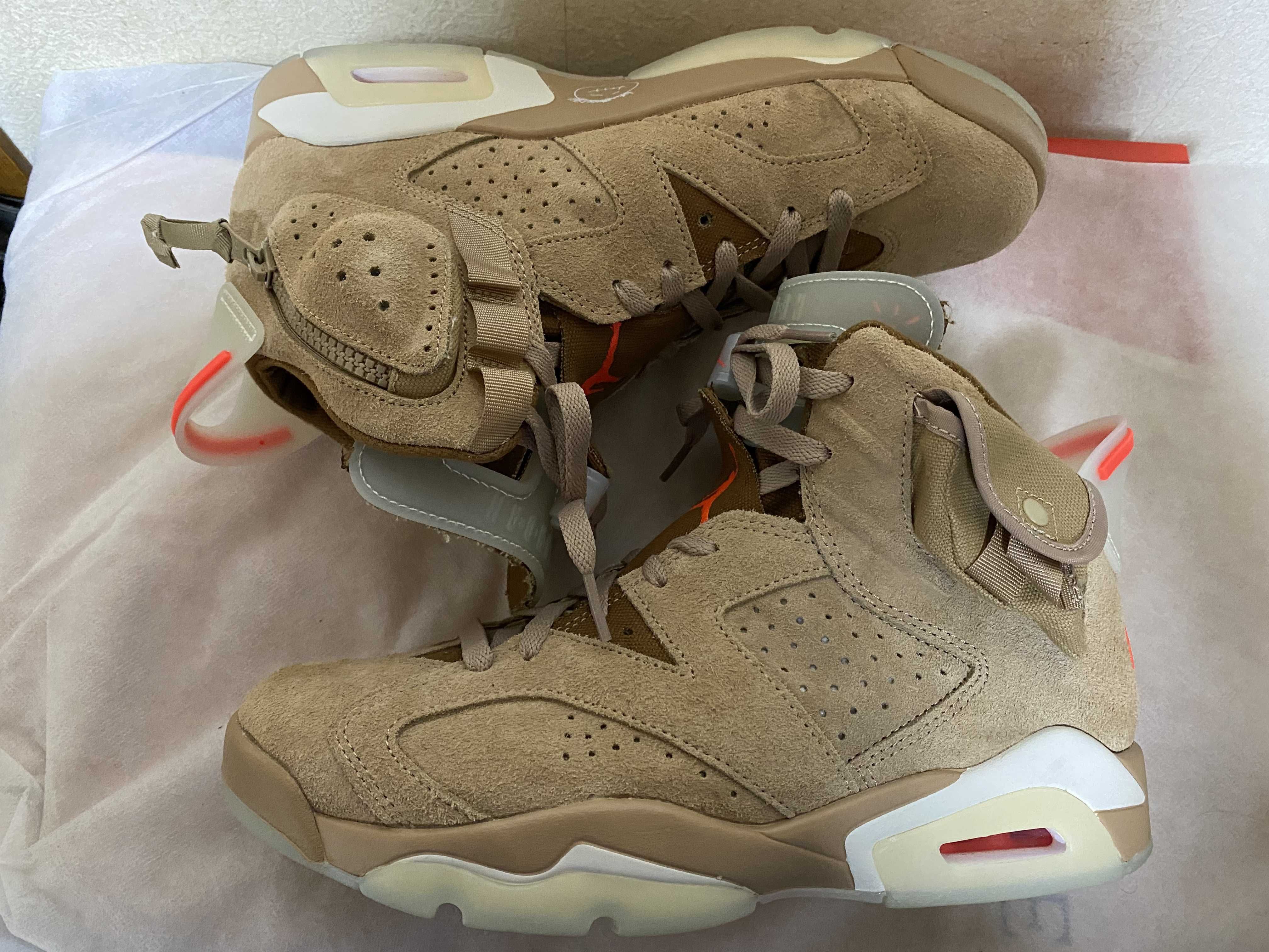 Travis Scott × Nike Air Jordan 6 "British Khaki"
