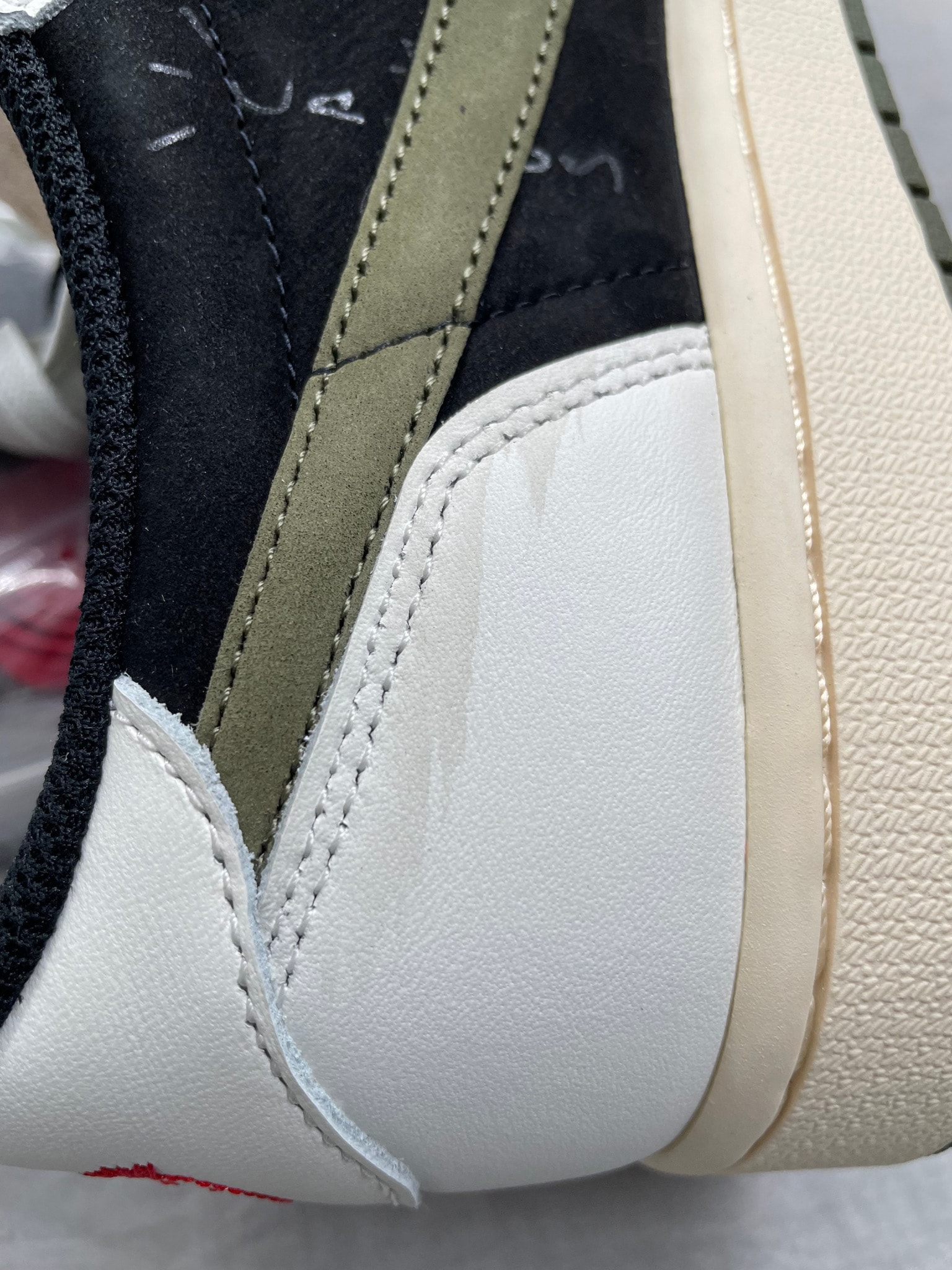 Travis Scott × Nike Women's Air Jordan 1 Low OG "Medium Olive"