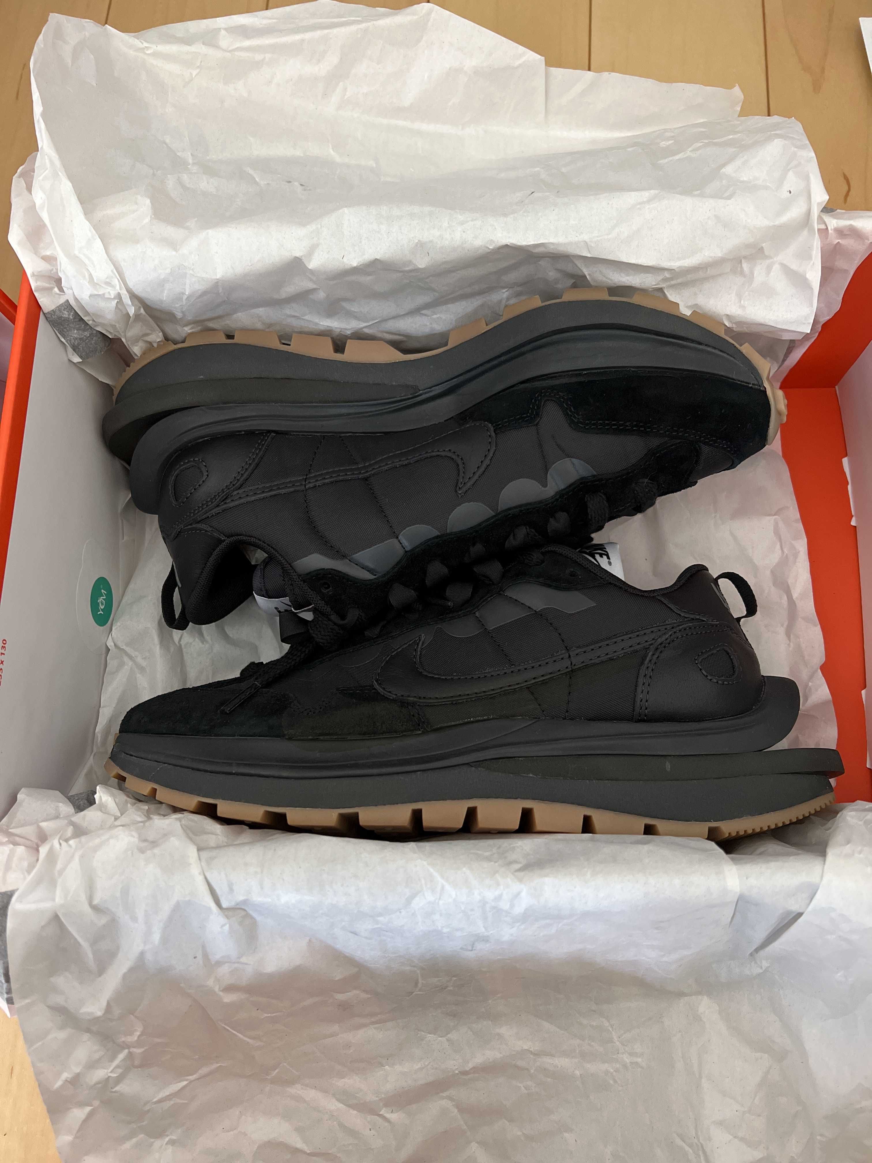 sacai × Nike VaporWaffle "Black Gum"