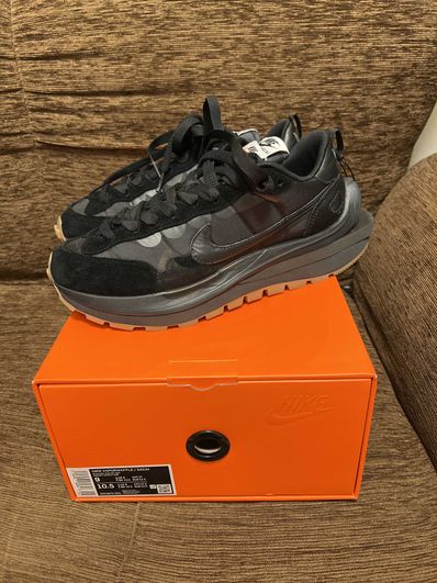 sacai × Nike VaporWaffle "Black Gum"