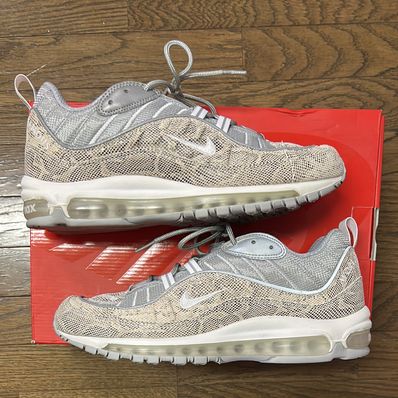Supreme × Nike Air Max 98 "Snakeskin"