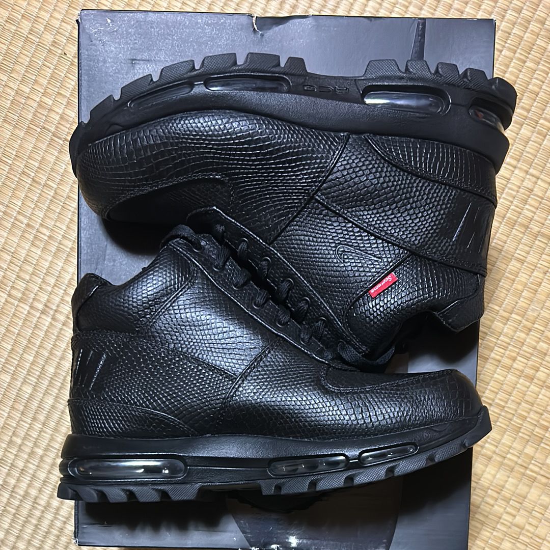 Supreme × Nike Air Max Goadome "Black"
