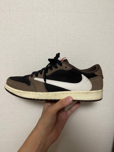 Travis Scott × Nike Air Jordan 1 Low OG SP-T "Black/Dark Mocha"