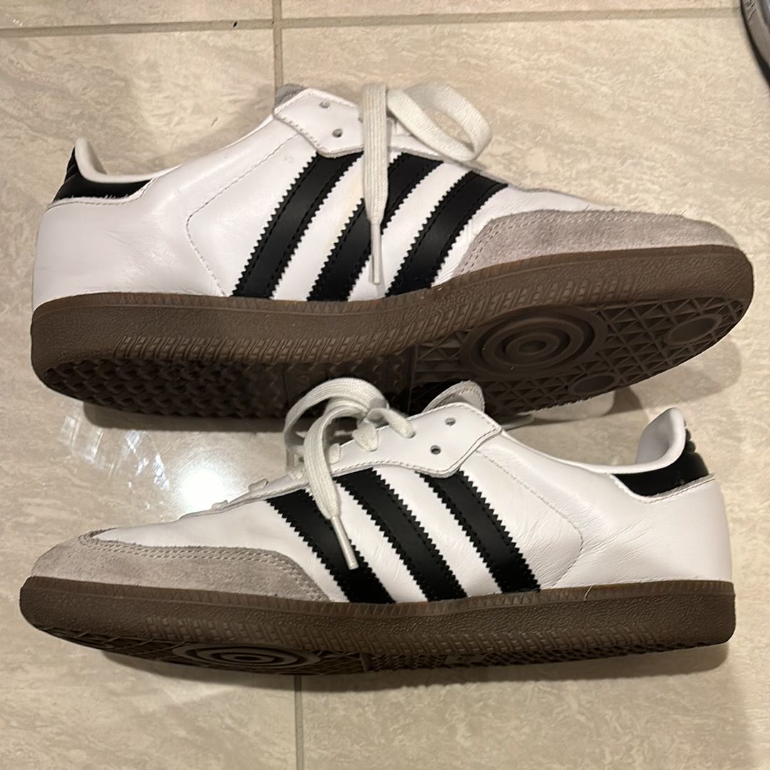 adidas Samba OG "Cloud White/Core Black/Clear Granite"