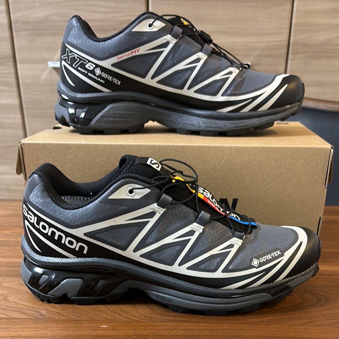 Salomon XT-6 GORE-TEX "Black/Ebony/Lunar Rock"