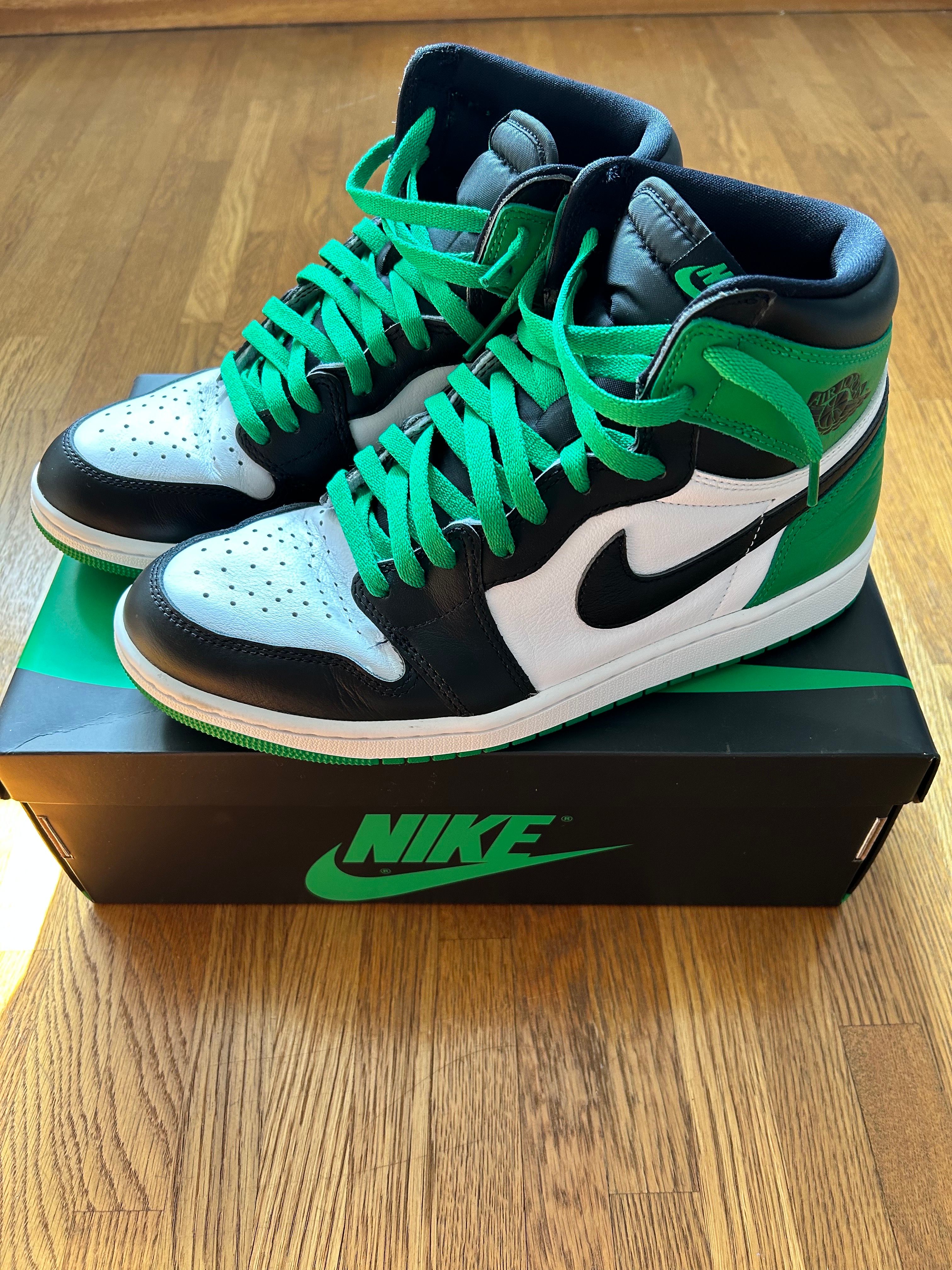 Nike Air Jordan 1 Retro High OG "Celtics/Black and Lucky Green" (2023)