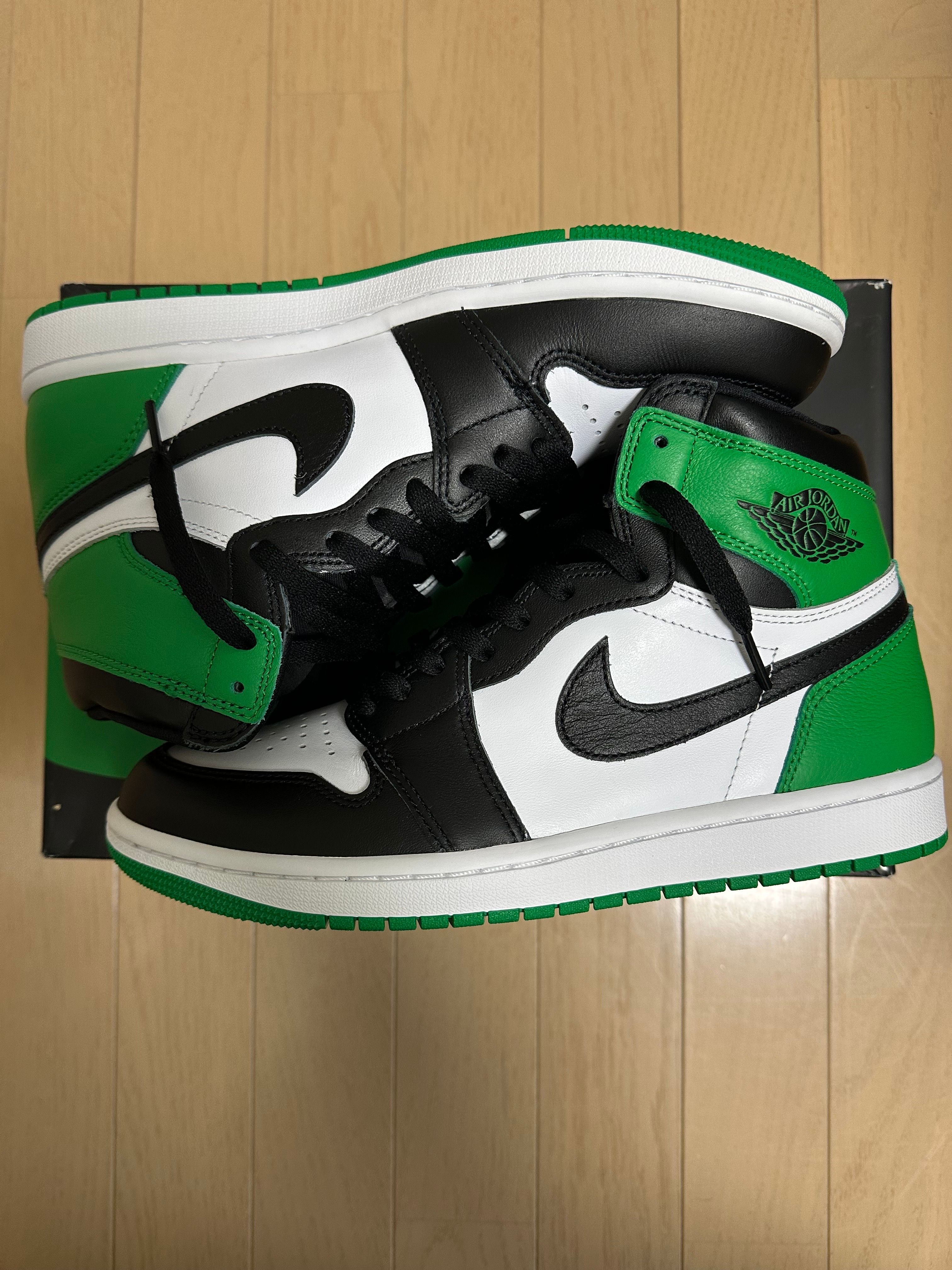 Nike Air Jordan 1 Retro High OG "Celtics/Black and Lucky Green" (2023)