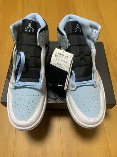 Nike Air Jordan 1 Mid "Ice Blue Nubuck"