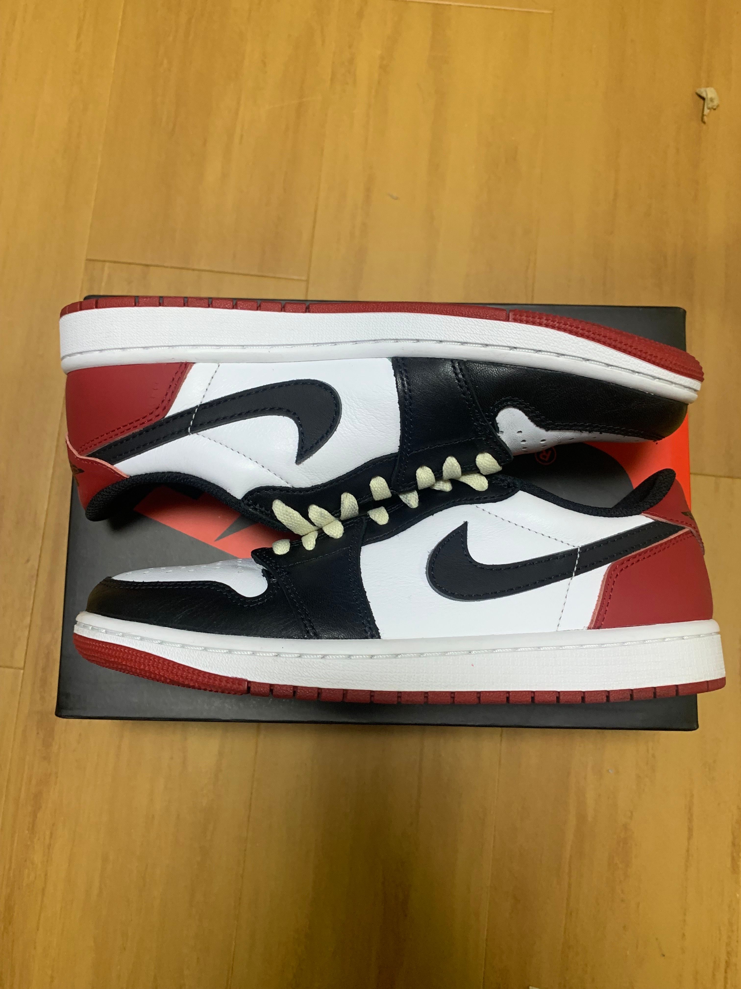Nike Air Jordan 1 Retro Low OG "Black Toe"