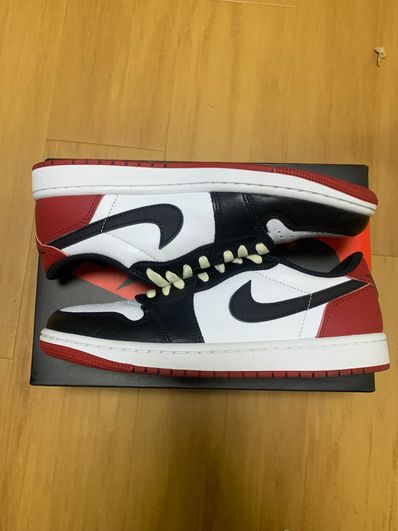 Nike Air Jordan 1 Retro Low OG "Black Toe"
