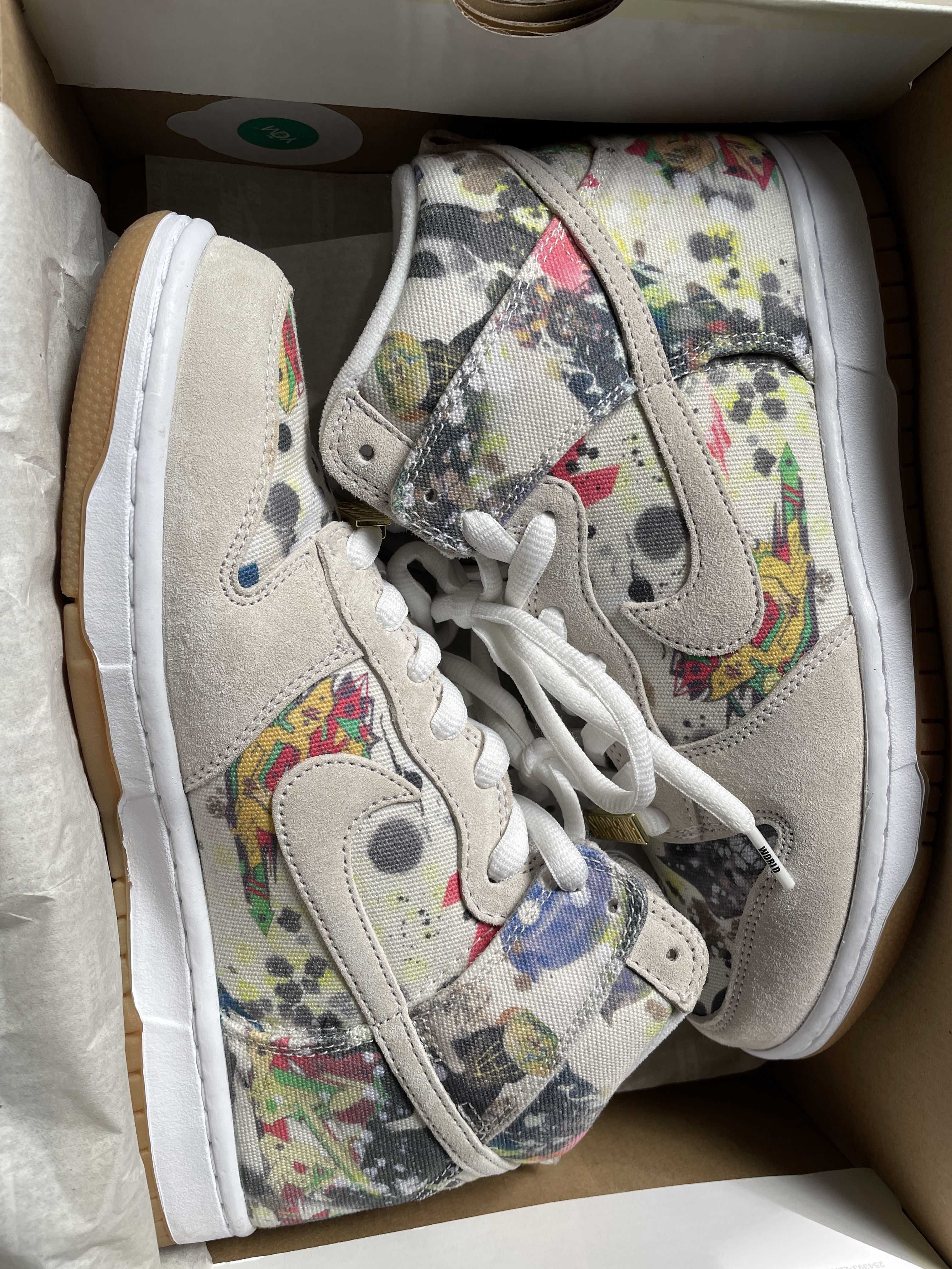 Supreme × Nike SB Dunk High "Rammellzee"