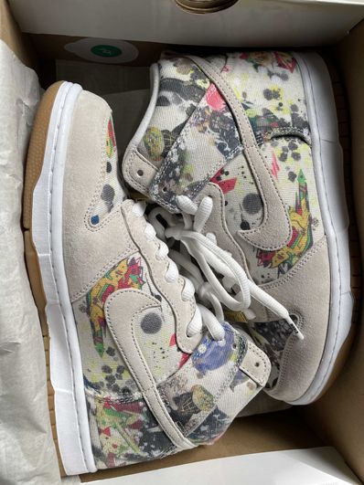 Supreme × Nike SB Dunk High "Rammellzee"