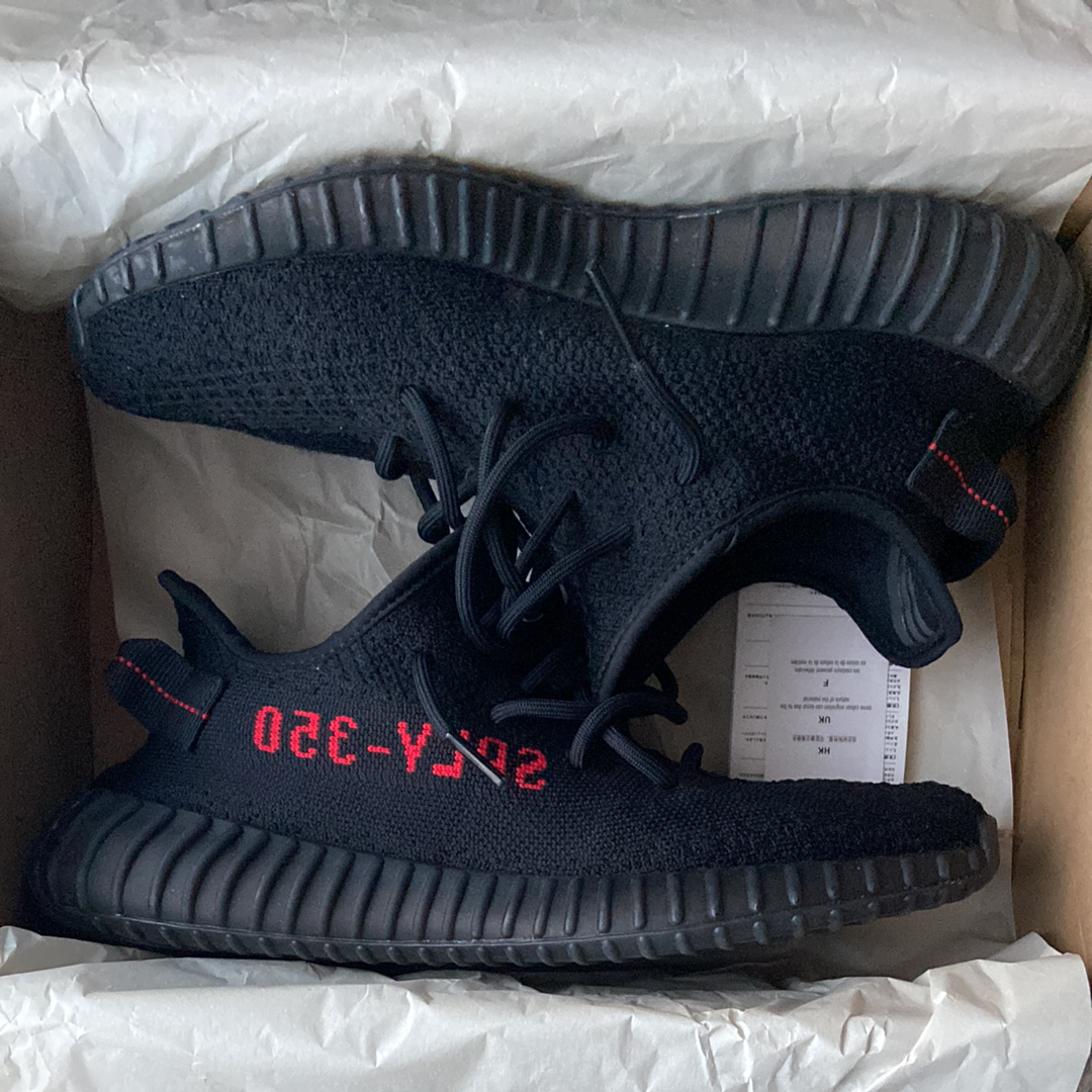 adidas YEEZY Boost 350 V2 "Core Black/Red" (2020)