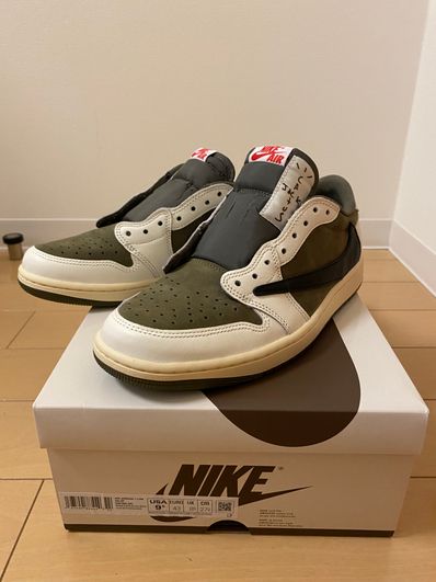 Travis Scott × Nike Air Jordan 1 Low OG SP "Reverse Olive"