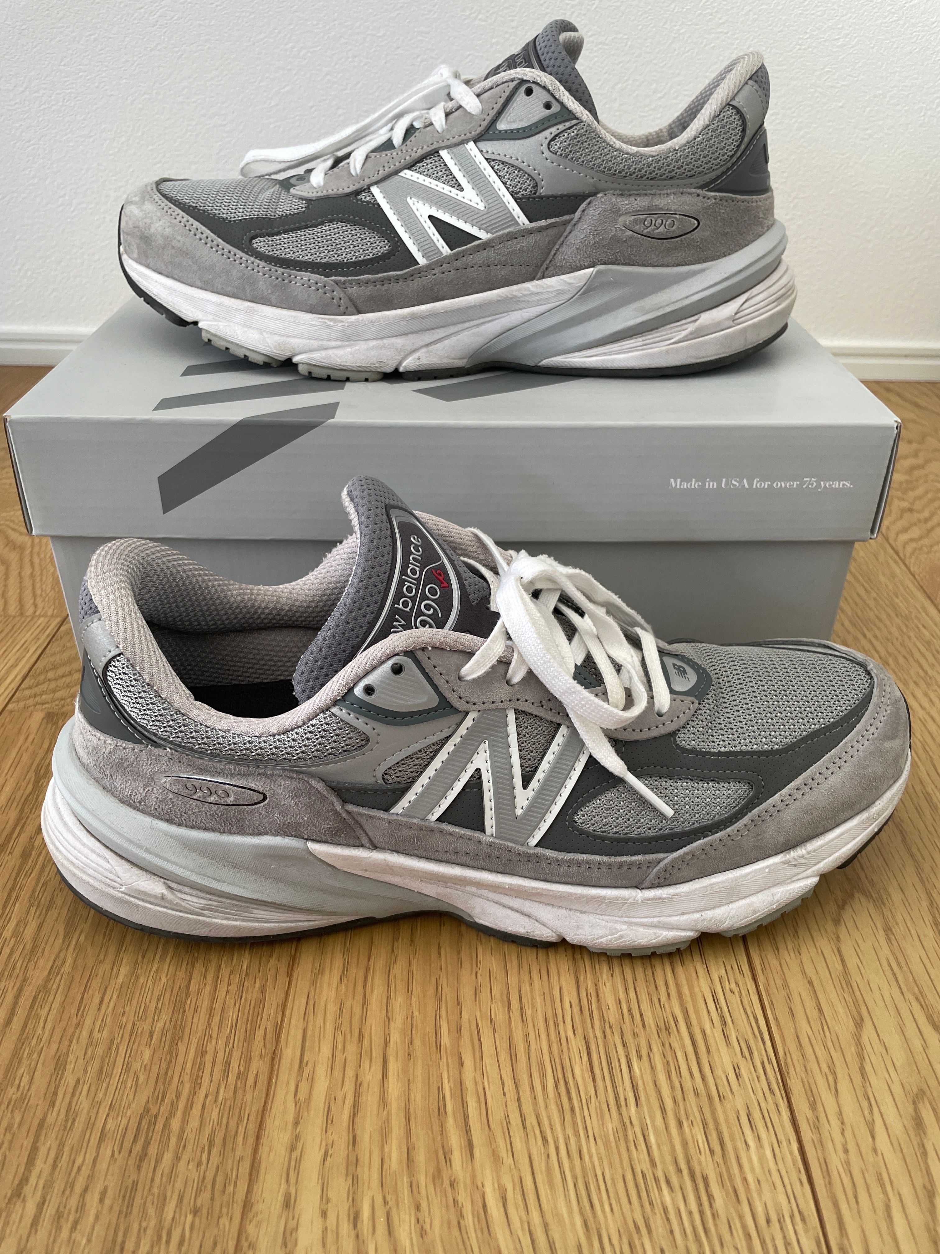 New Balance 990V6 "Gray" (Heel Logo NB)