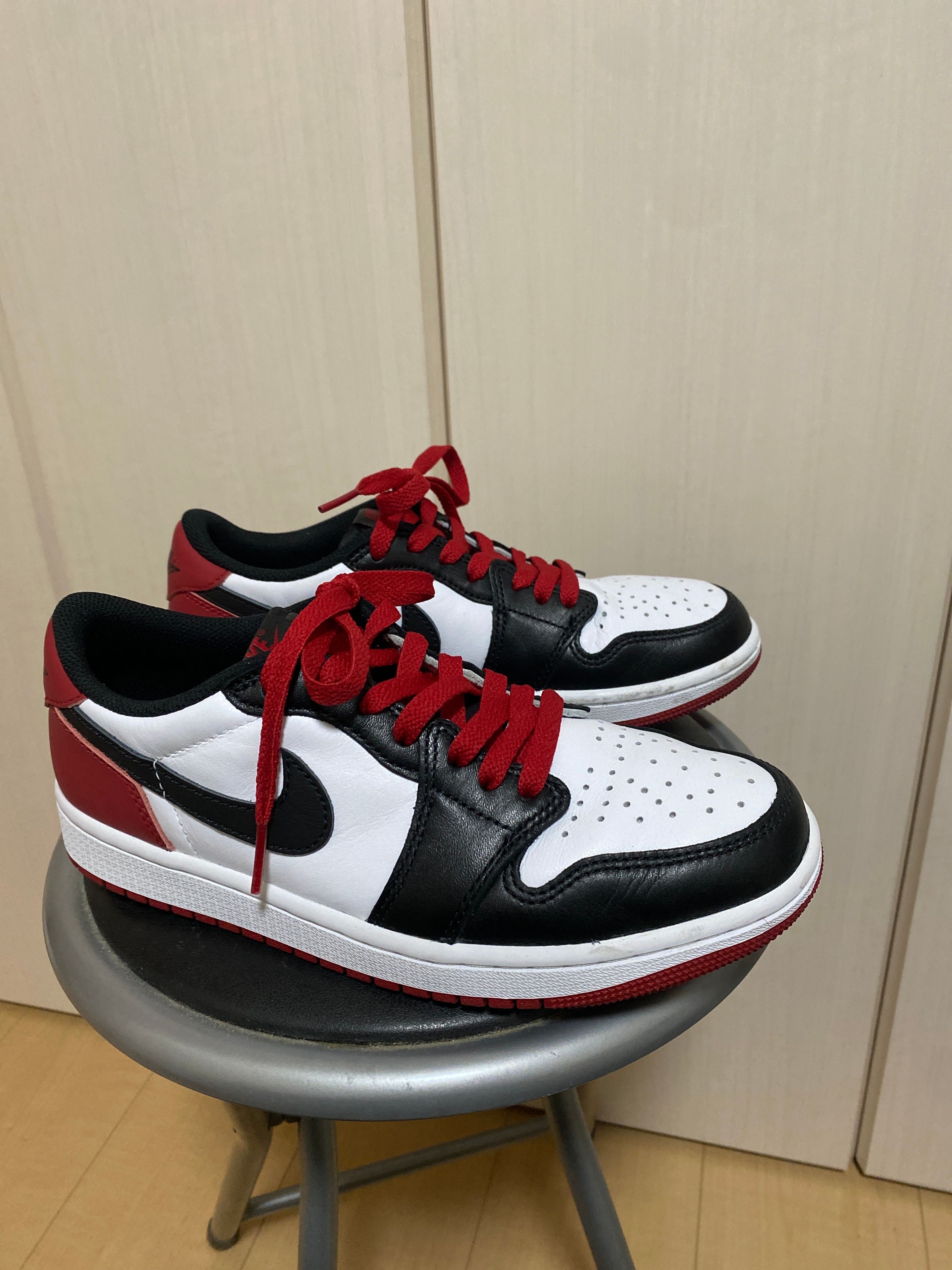 Nike Air Jordan 1 Retro Low OG "Black Toe"