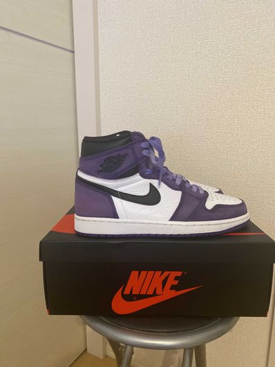 Nike Air Jordan 1 Retro High OG "Court Purple White/Black" (2020)