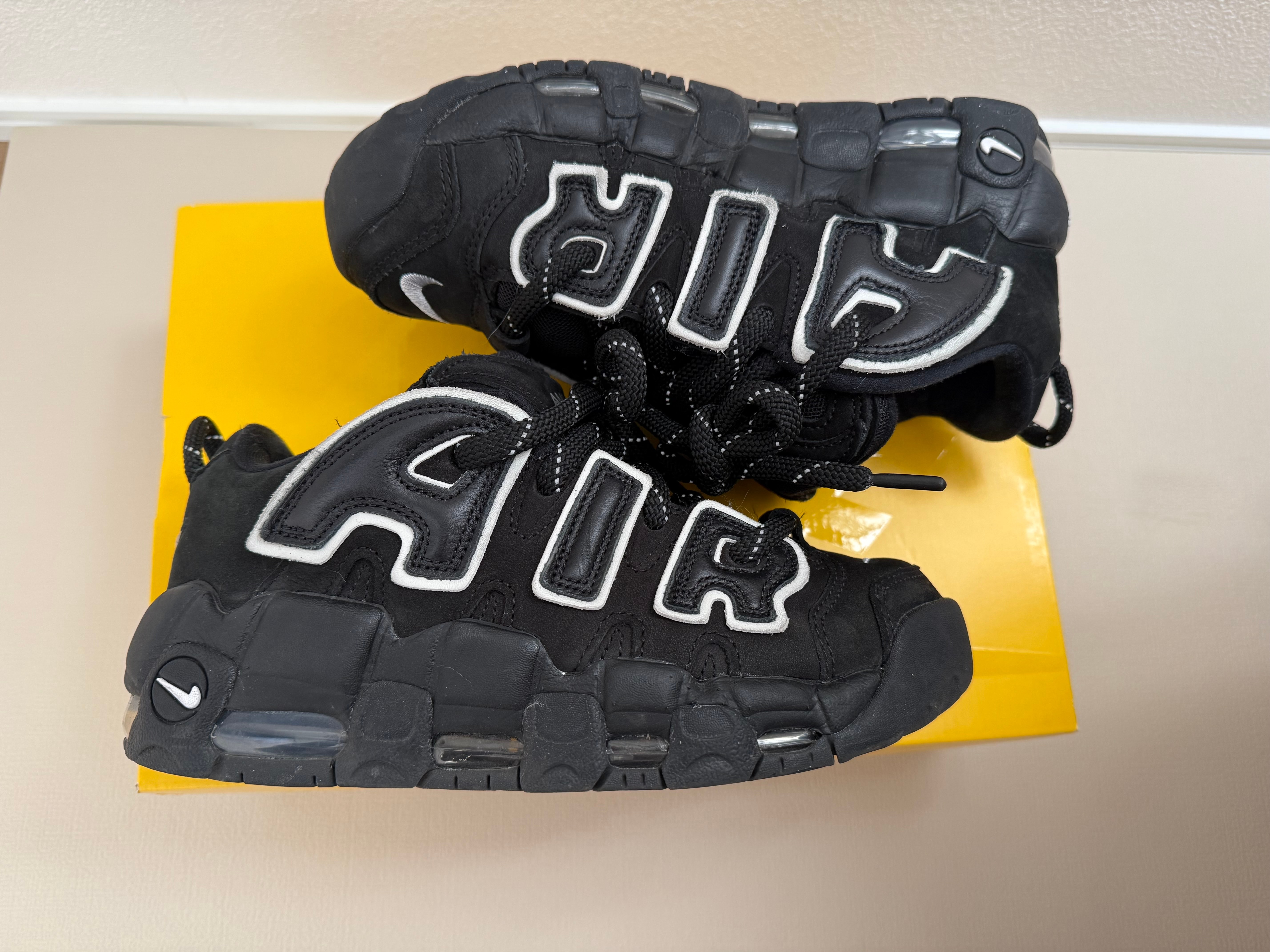 AMBUSH × Nike Air More Uptempo Low "Black and White"