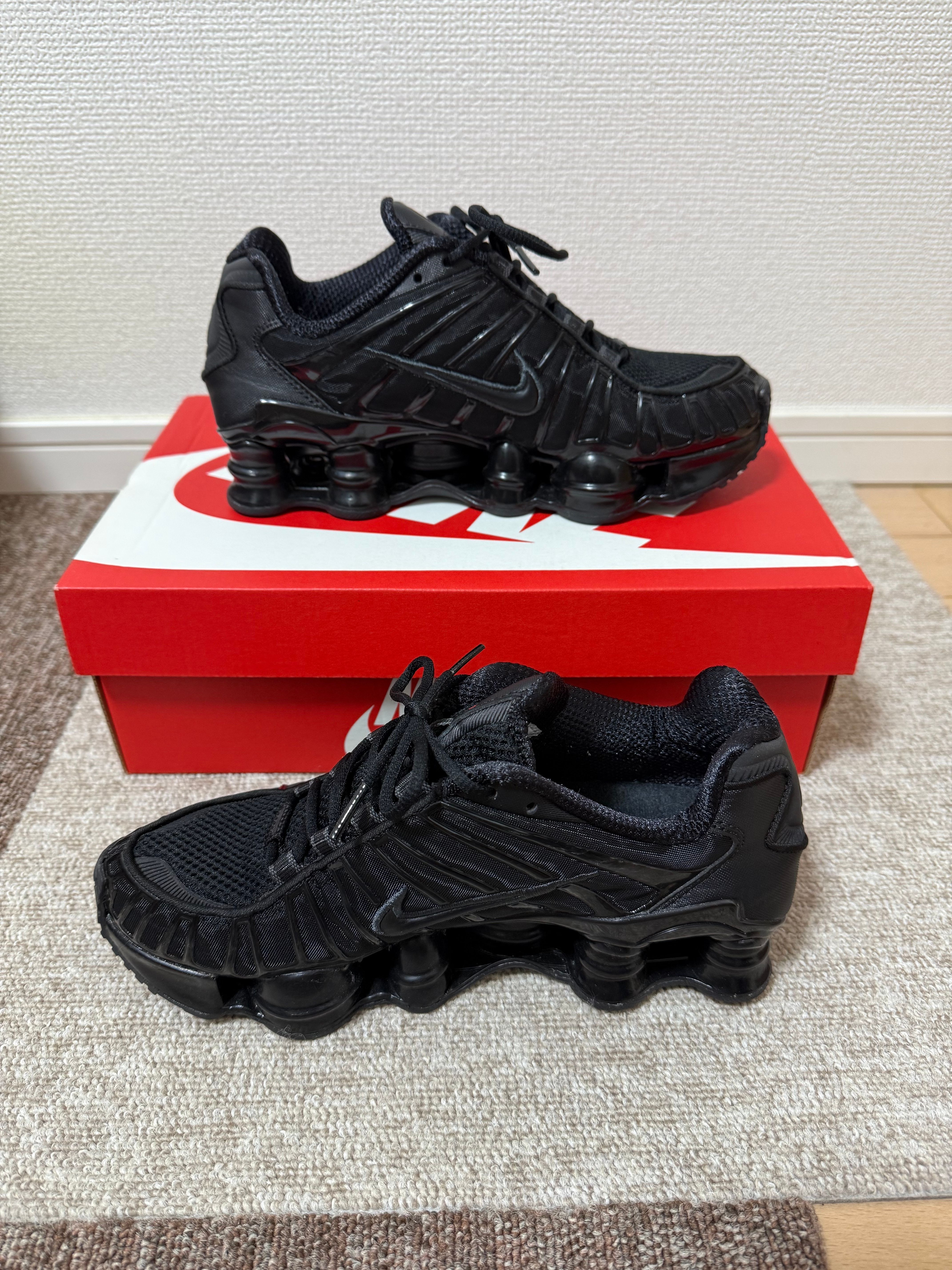 Nike Women's Shox TL "Black and Max Orange"