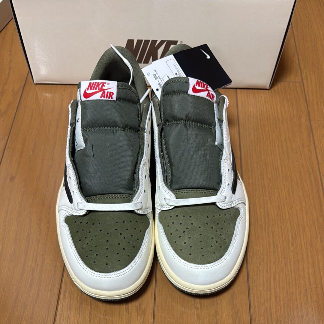 Travis Scott × Nike Air Jordan 1 Low OG SP "Reverse Olive"