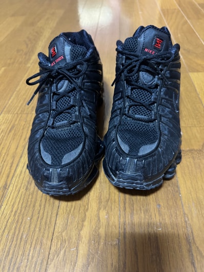 Nike Shox TL "Black/Metallic Hematite/Max Orange/Black"