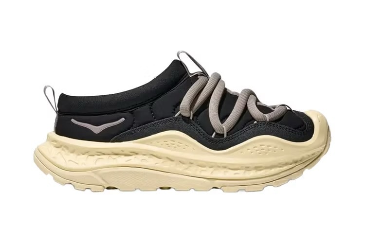 Hoka Ora Primo "Black/Vintage Yellow"