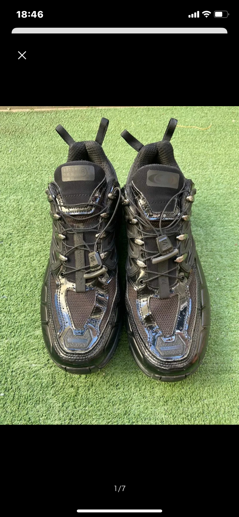 MM6 Maison Margiela × Salomon ACS Pro "Black/Quiet Shade"