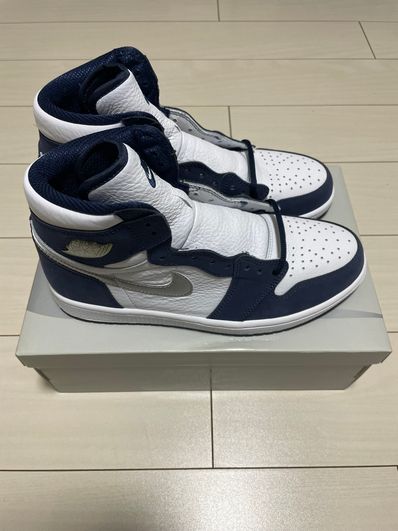 Nike Air Jordan 1 High OG CO.JP "White/Midnight Navy" (2020)(ブリーフケースなし)