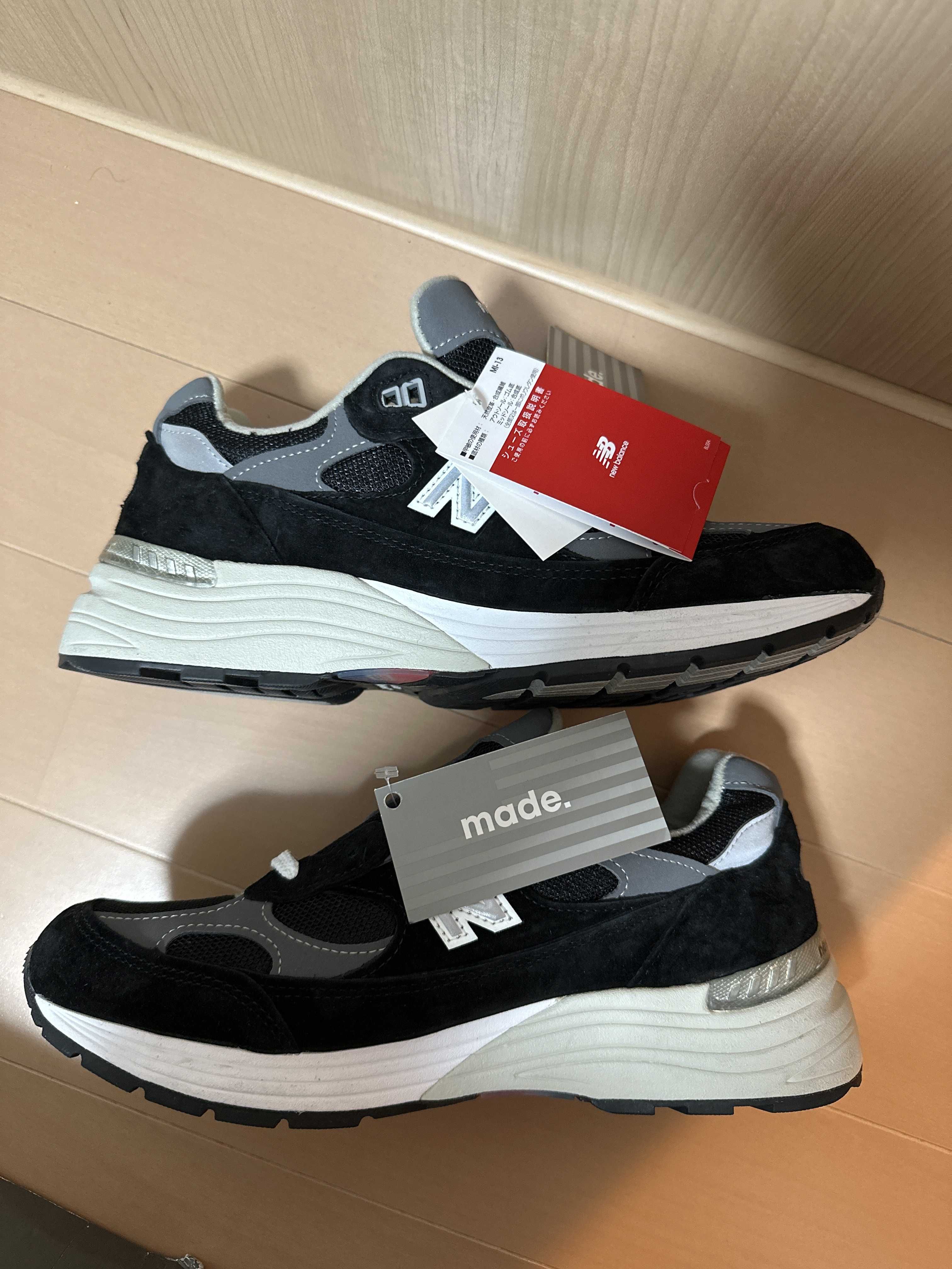 New Balance 992 "Black" (2021)