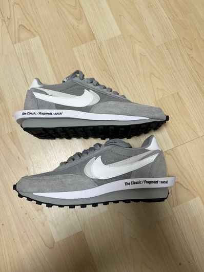 Fragment × sacai × Nike LD Waffle "Light Smoke Grey"