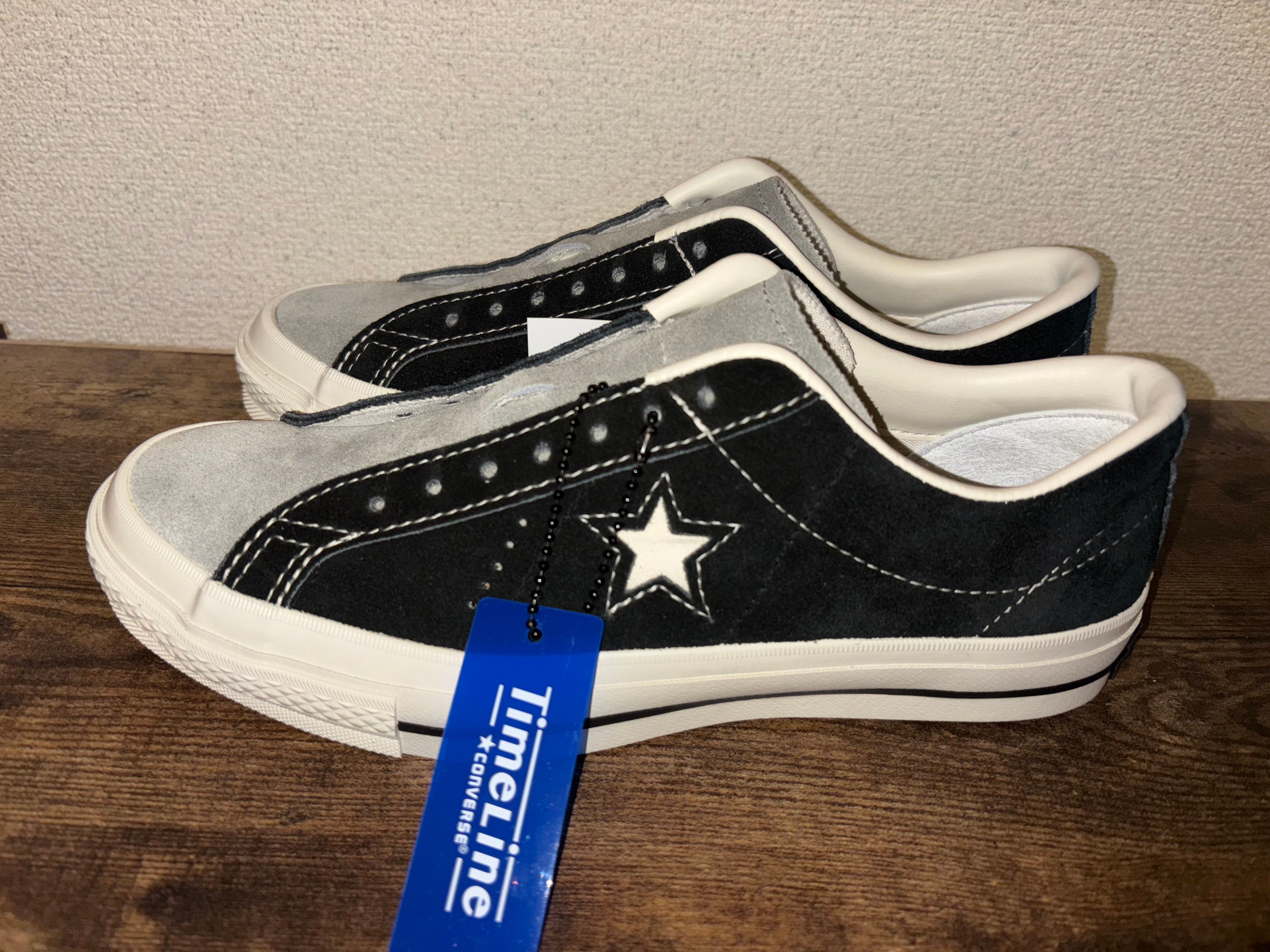 SOMA × Converse One Star J VTG Suede TimeLine "Black/Grey"