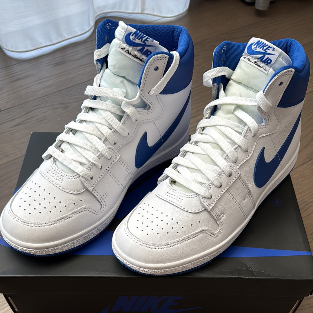 アママニエール × ナイキ ジョーダン エアシップ "ゲームロイヤル"