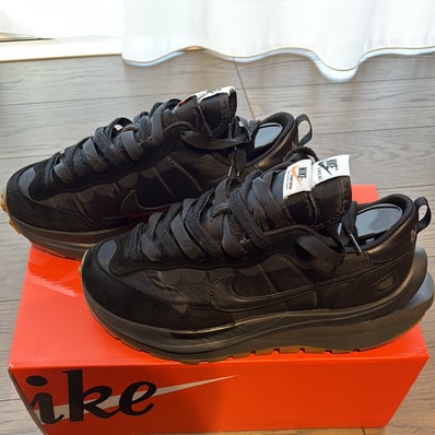 sacai × Nike Vapor Waffle "Black Gum"