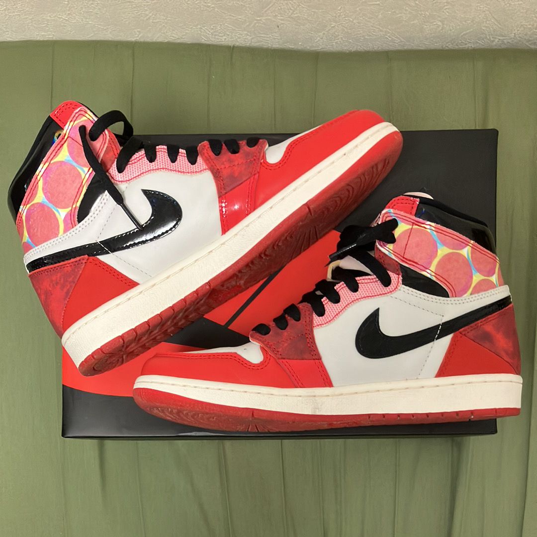 Spider-Man × Nike Air Jordan 1 Retro High OG SP "Spider-Man: Across the Spider-Verse/University Red"