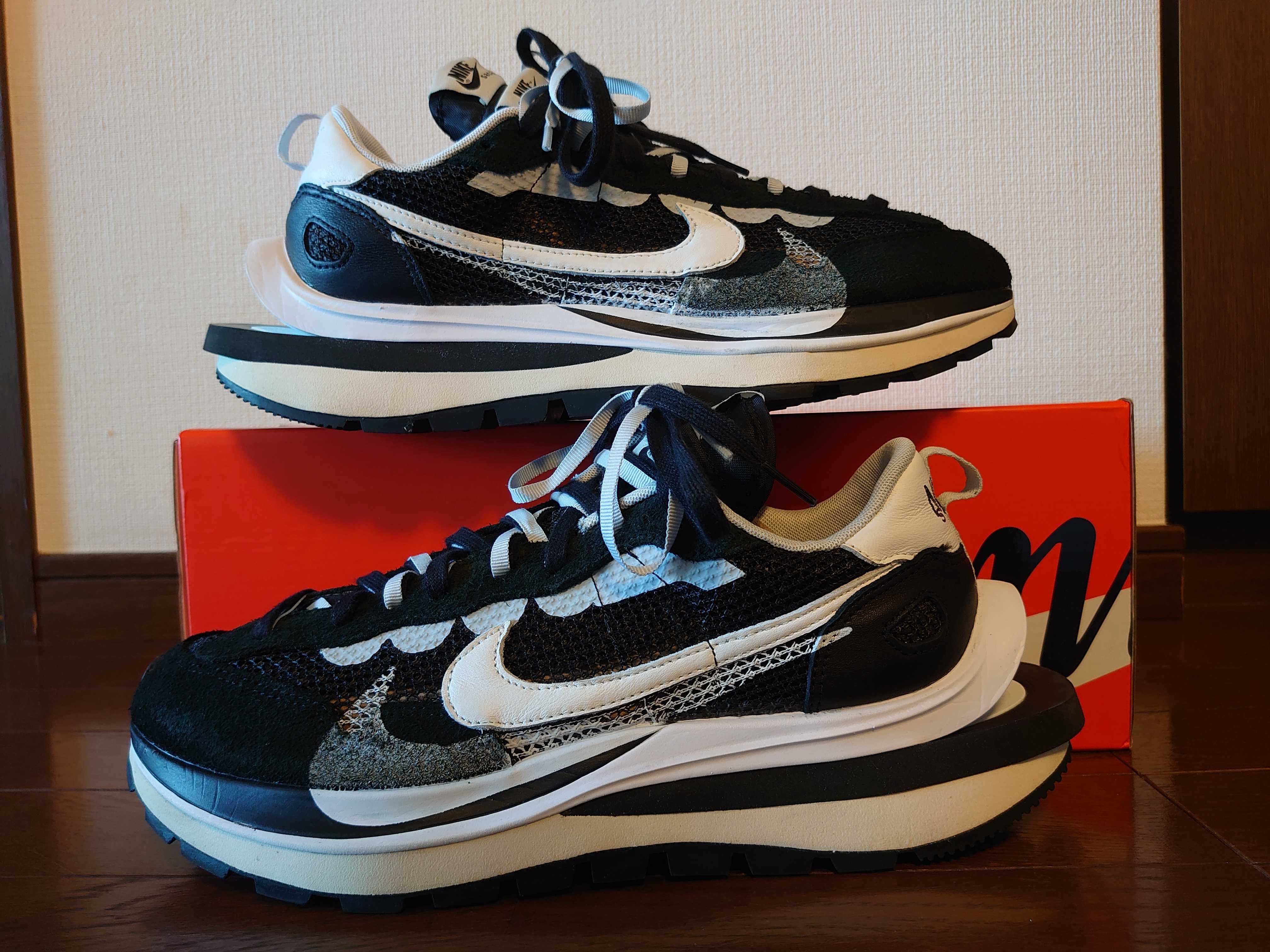 sacai × Nike Vapor Waffle "Black and White"