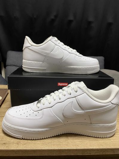 Supreme × Nike Air Force 1 Low "White"