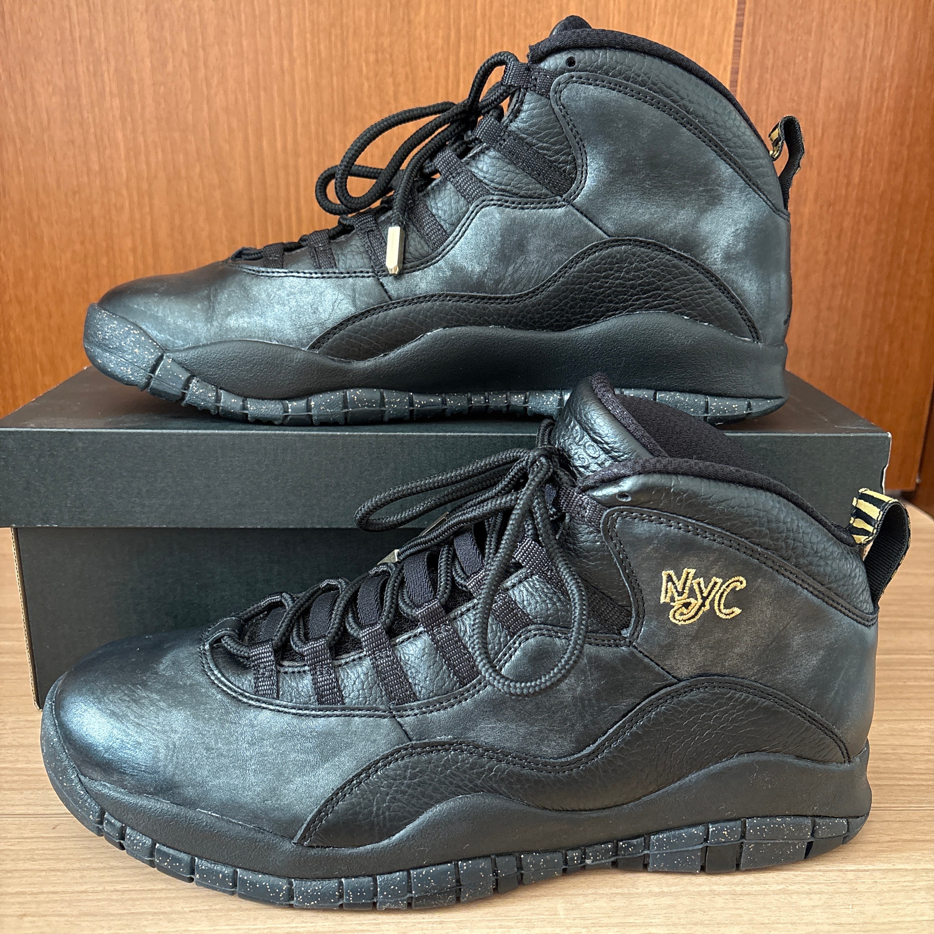 ナイキ エアジョーダン10 レトロ "ブラック"