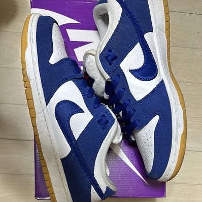 Nike SB Dunk Low "Los Angeles Dodgers/Deep Royal Blue"