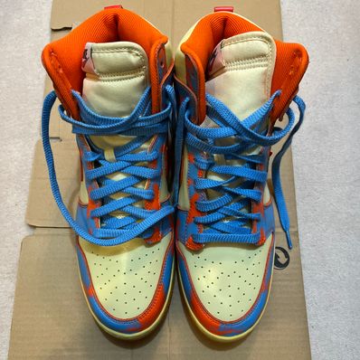 Nike Dunk High 1985 SP "Orange Acid Wash"