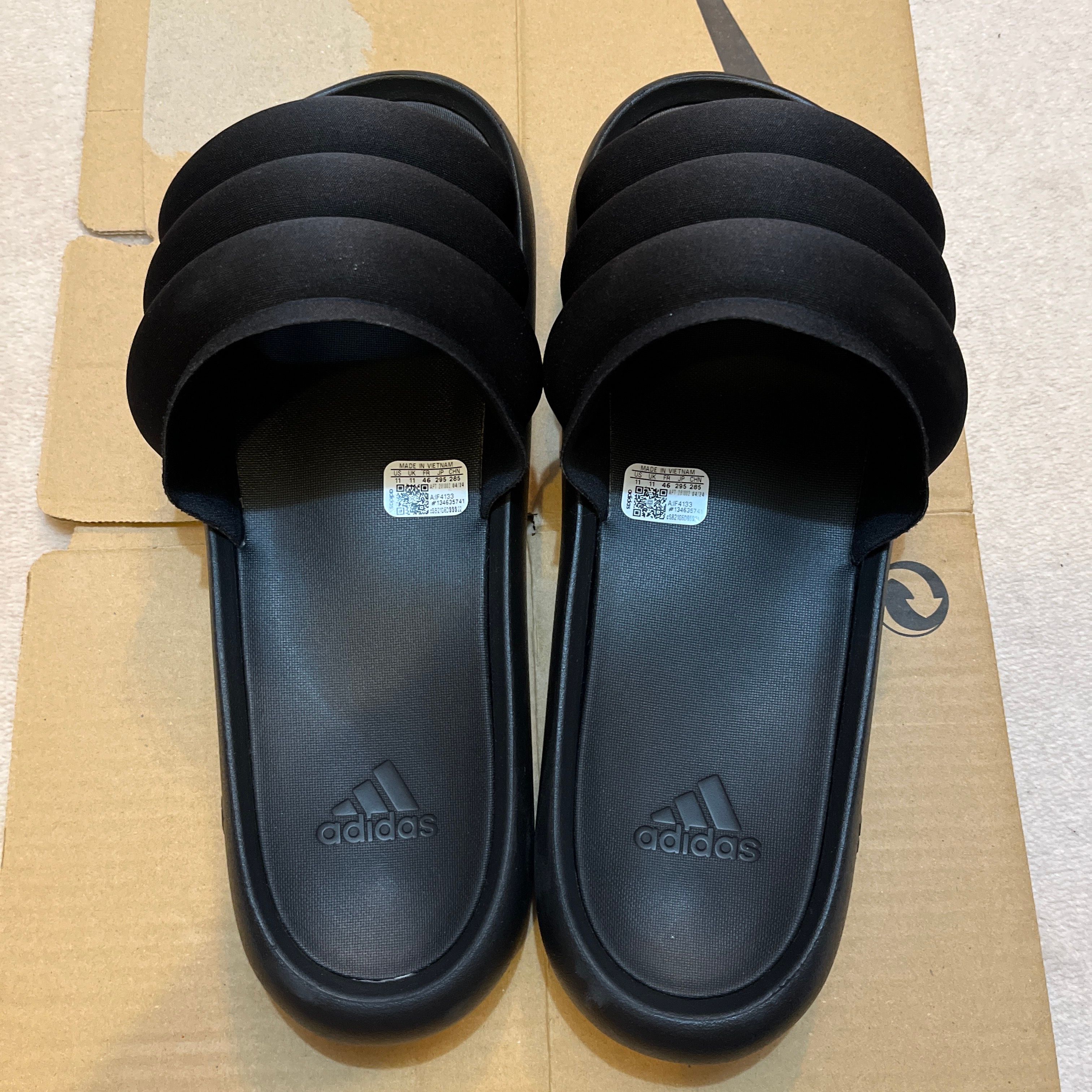 Adilette Zplaash Slides "Core Black"