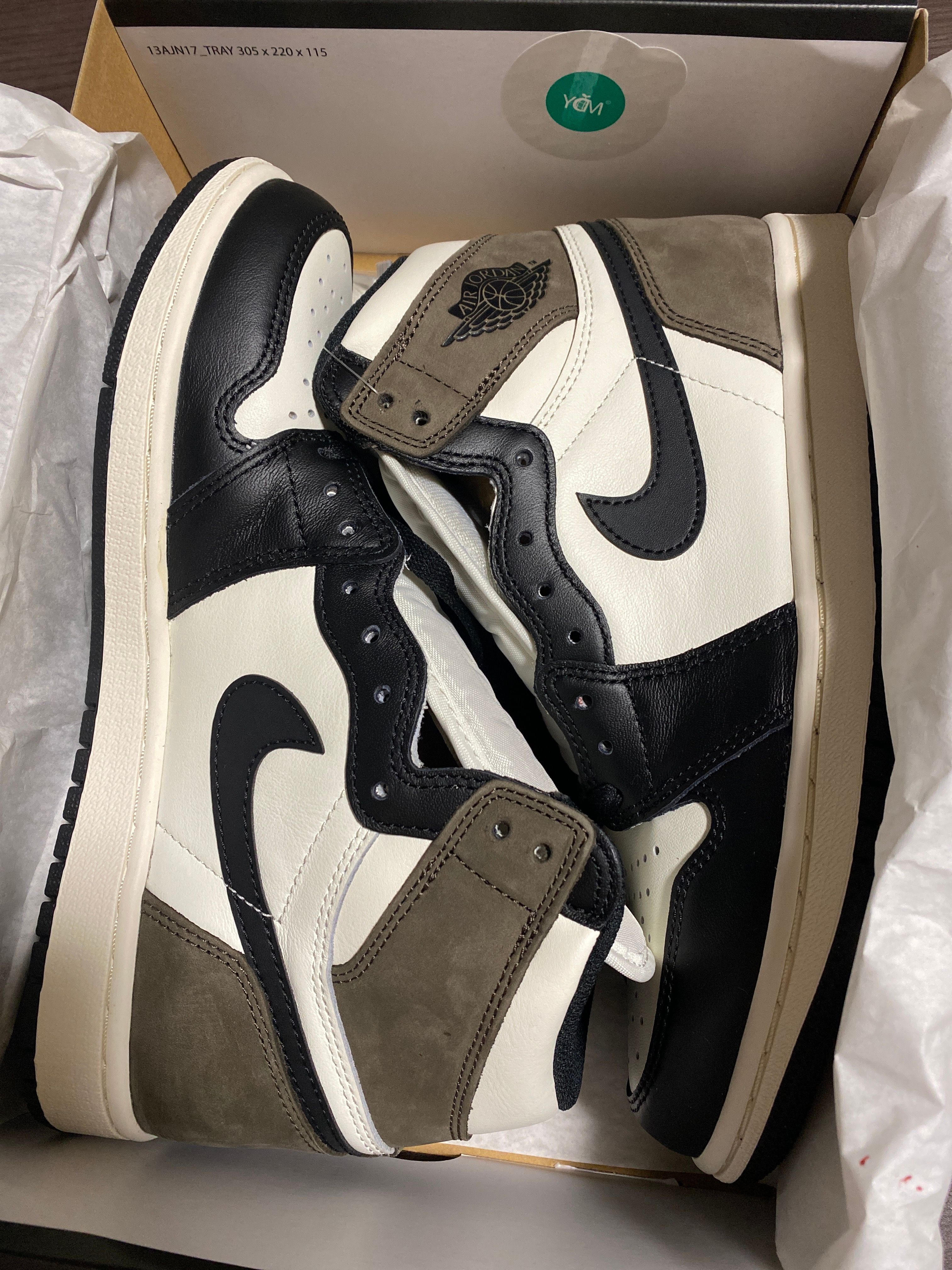 Nike Air Jordan 1 High OG "Sail/Dark Mocha/Black"